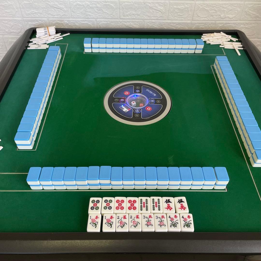 良品　全自動麻雀卓　麻雀テーブル　MJ-REVO ロータイプ　キャスター付き