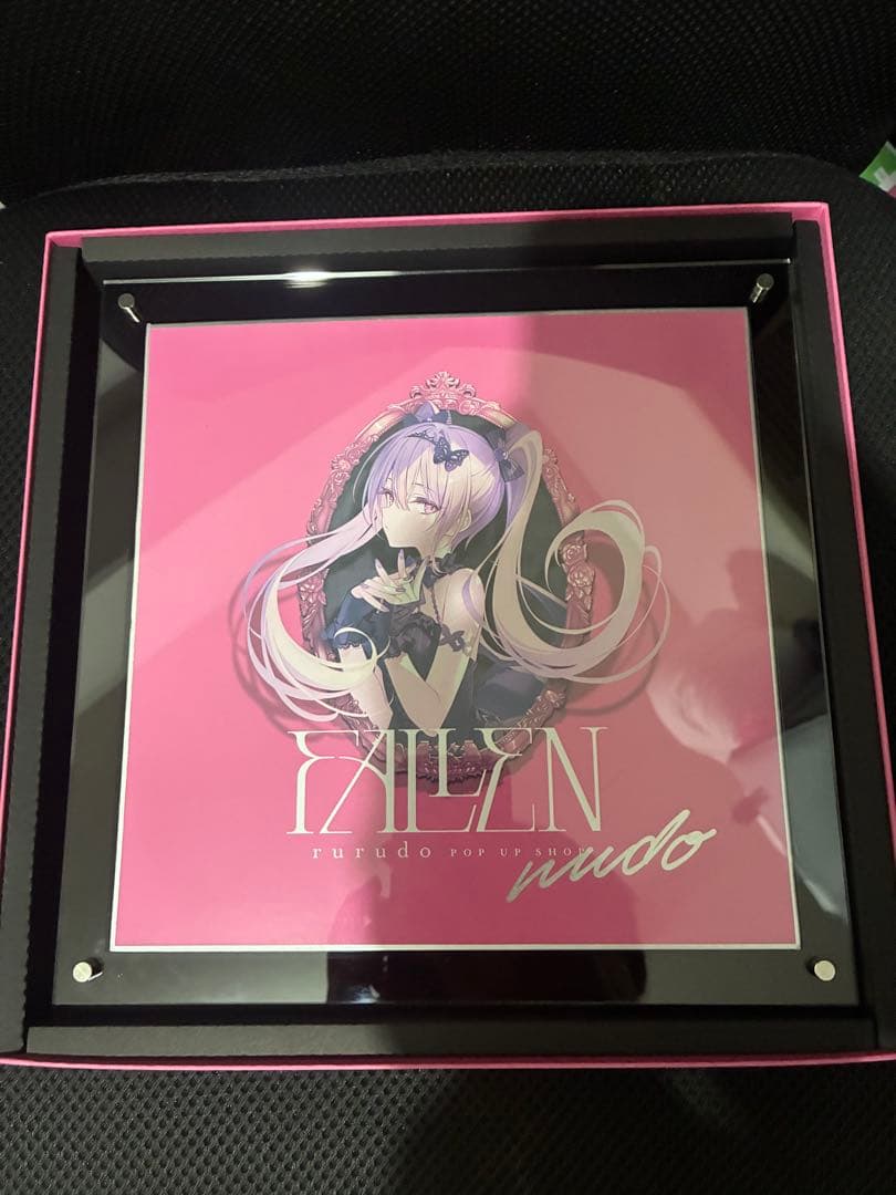 ディスプレイボード付きrurudo直筆サイン色紙