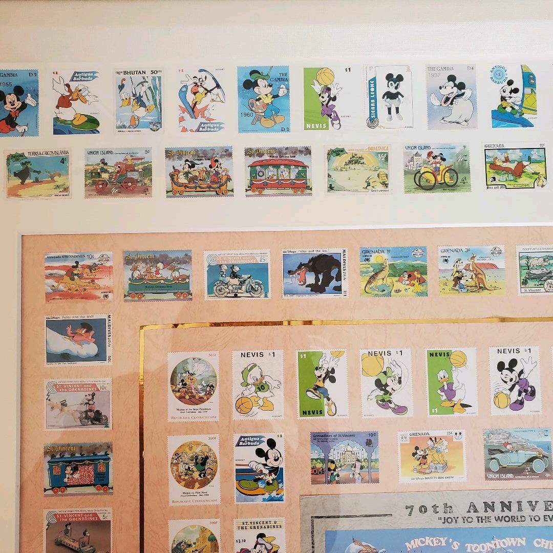ディズニー70周年記念 切手セット 300個限定商品
