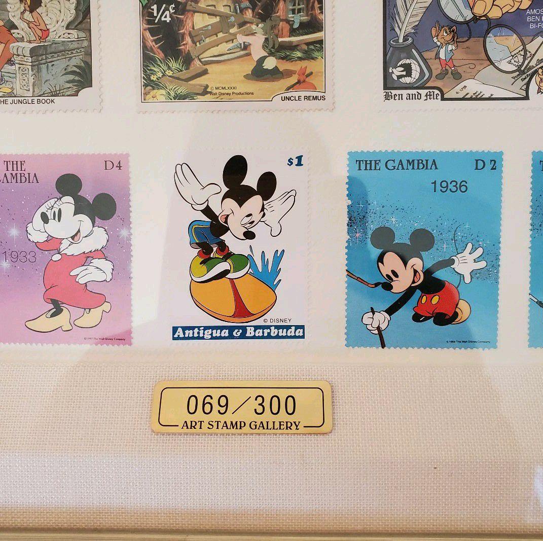 人気 ディズニースタンプアートギャラリー 70周年記念 300個限定商品