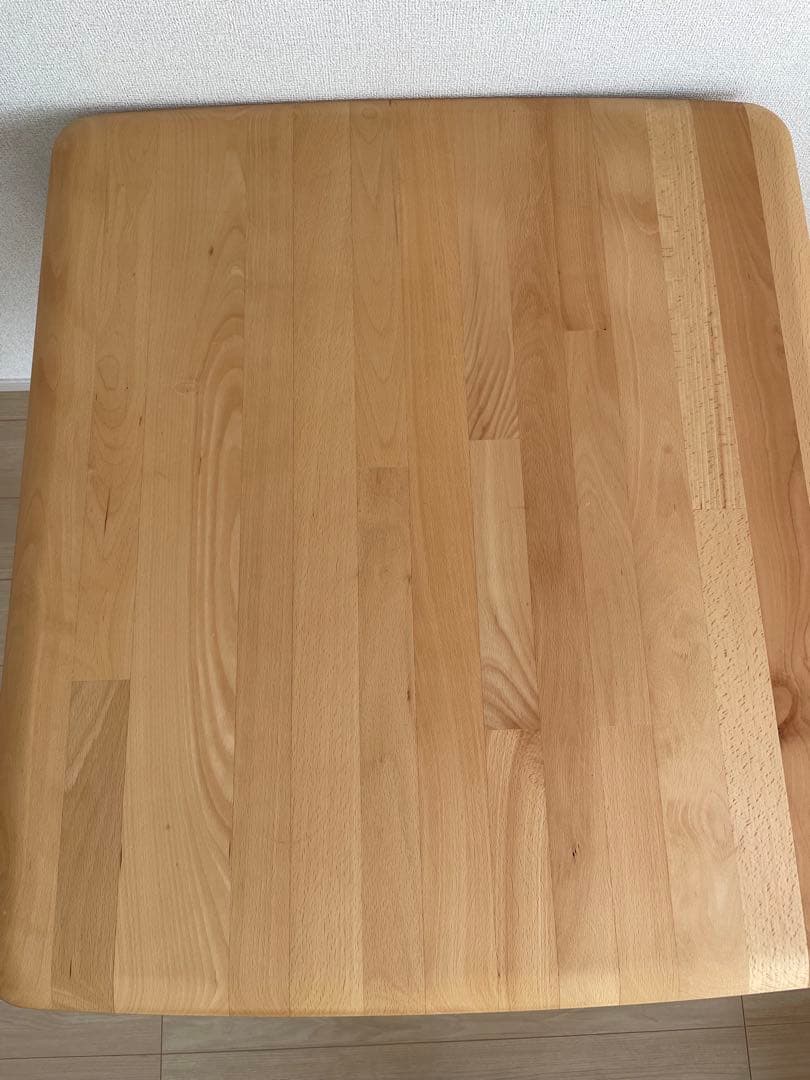 ※最終値下げ　【送料込み】ニトリ　無垢材　ダイニングテーブル