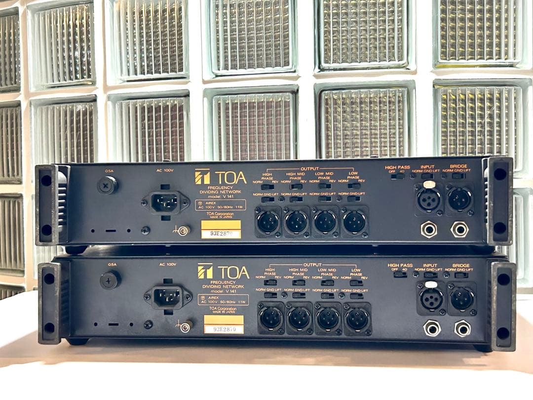 ジャンク扱】TOA/V 141（検索用）チャンデバ/デバイダー/クロスオーバー