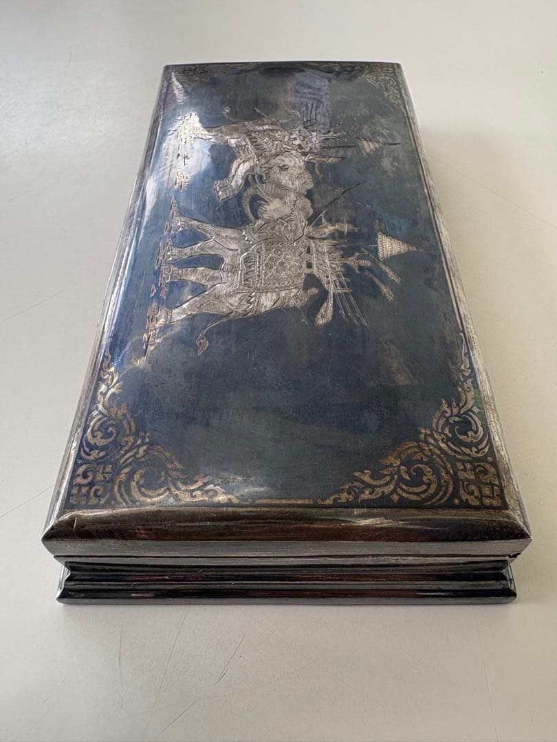 ヴィンテージ　シガーケース　スターリングシルバー925