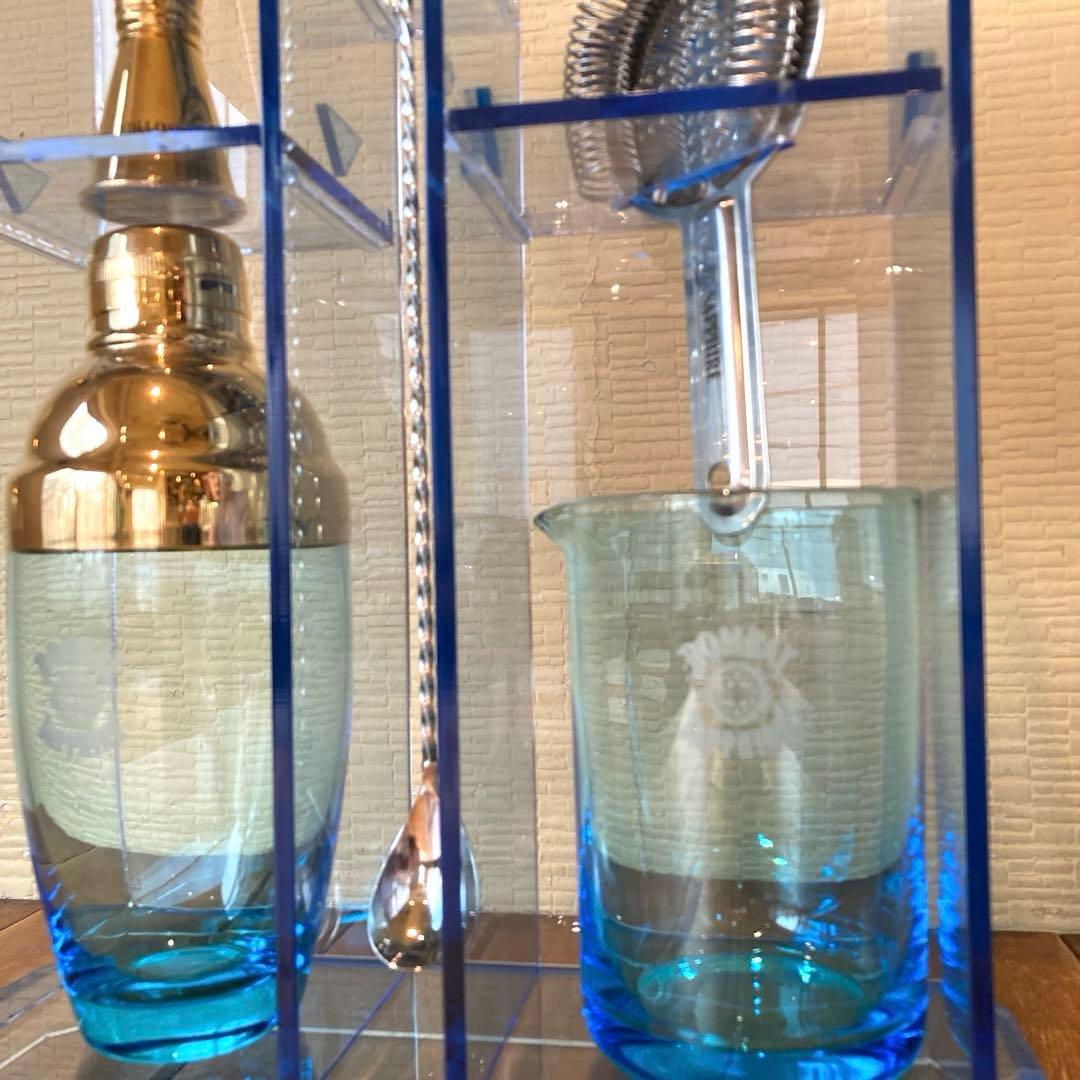 レア品！ボンベイサファイア カクテルシェイカーセット