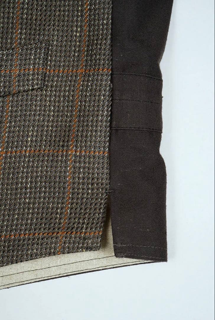 ナイジェル・ケーボン　コブラーベスト ヘンプチェック COBBLER VEST