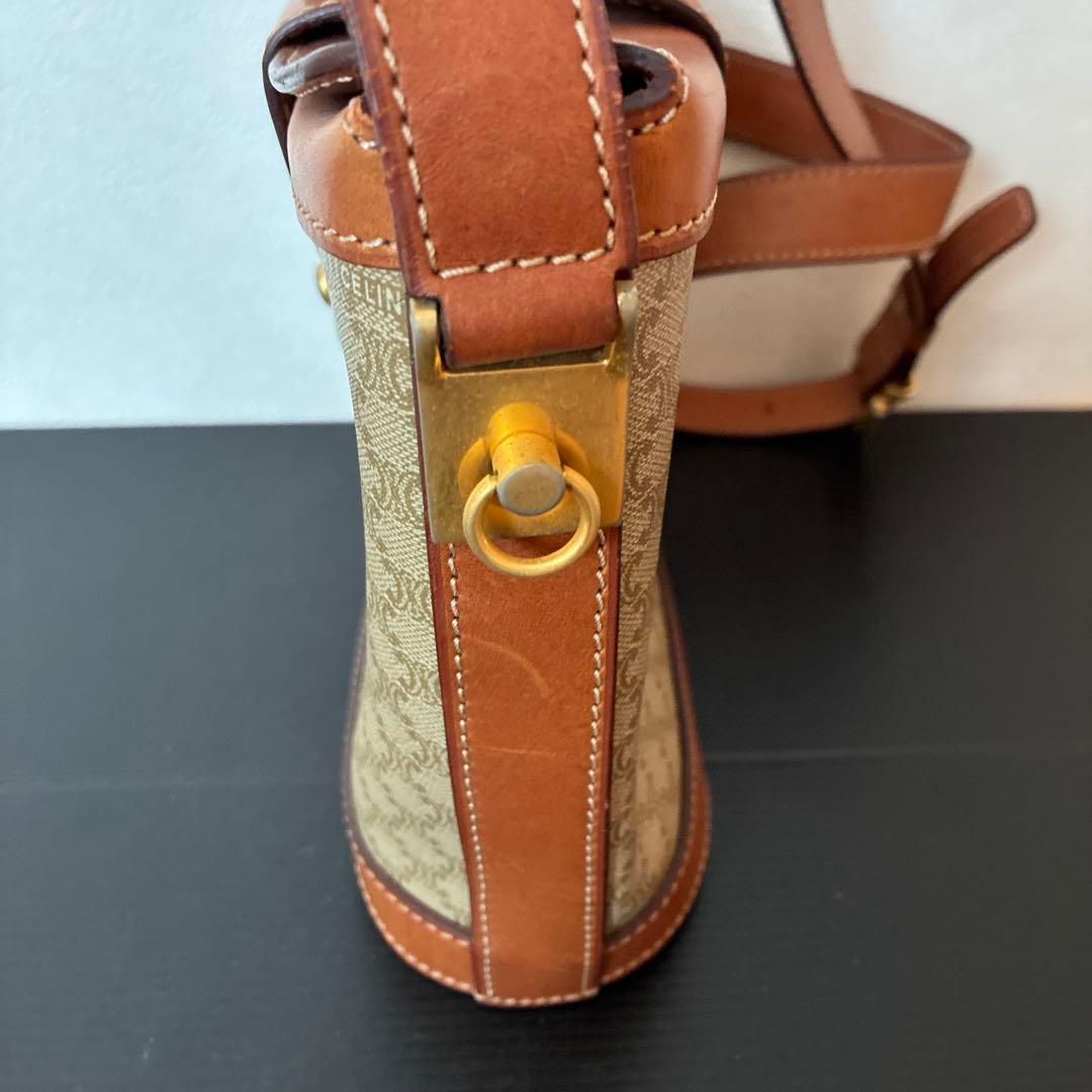 CELINE ショルダーバッグ ベージュ/ブラウン