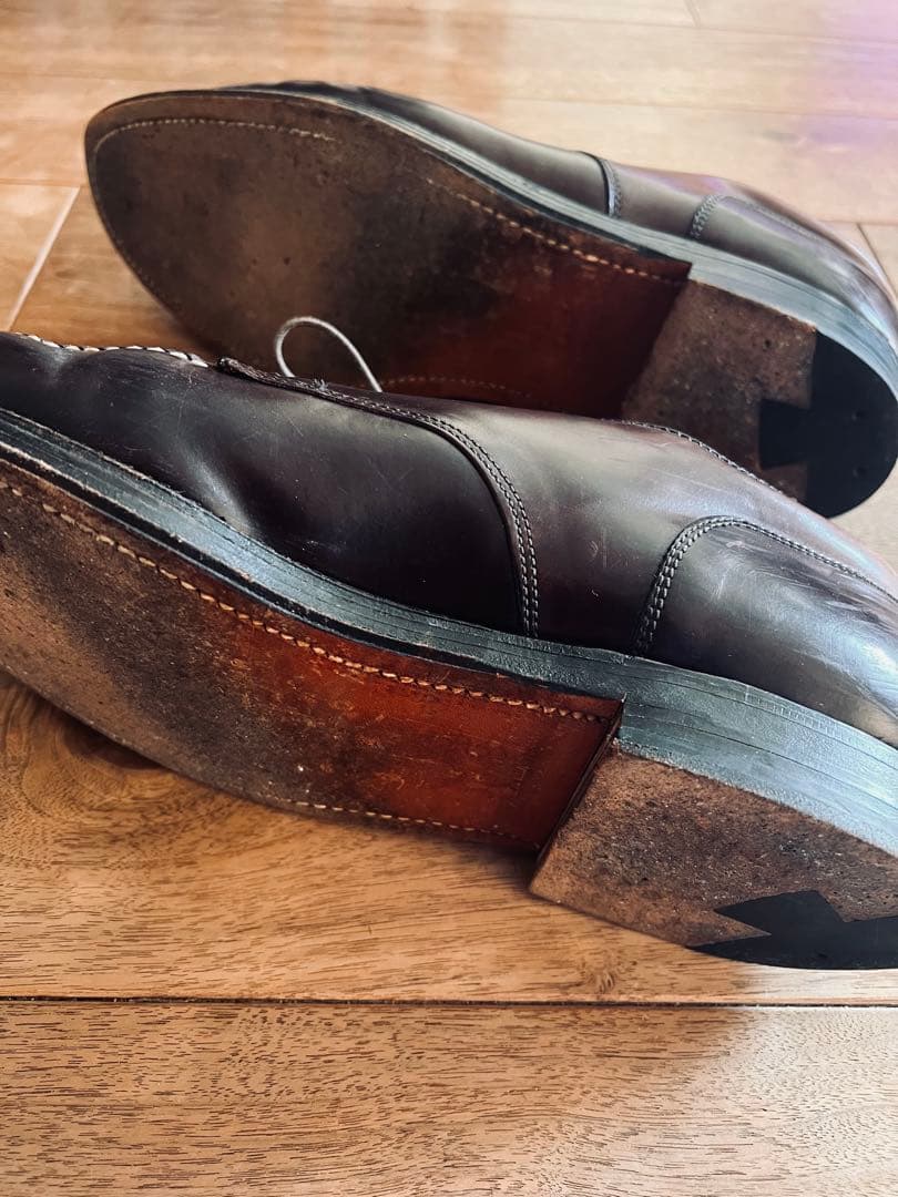 美品 Aldenオールデン コードバン Limited US11 赤茶2450