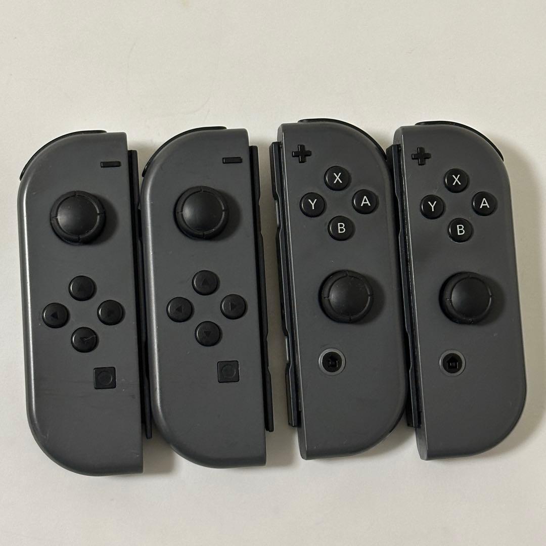 説明欄必読 Nintendo Switch グレー 本体 付属品＆ジョイコン2個