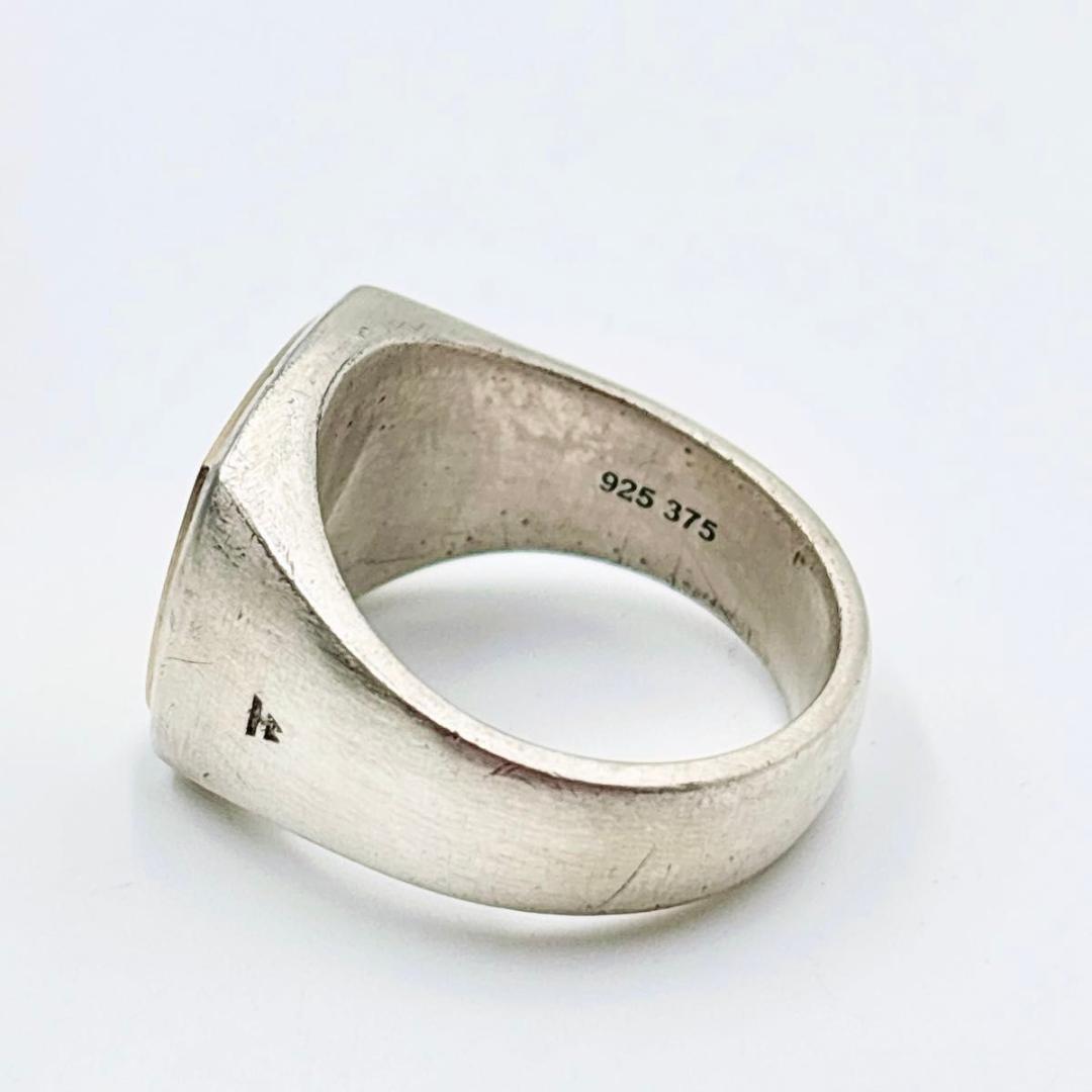 トムウッド クッション　ゴールドトップ リング 60 コンビ　シグネット