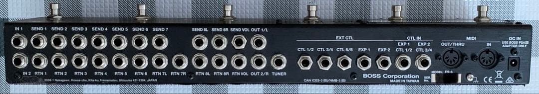 BOSS ES-8 スイッチングシステム