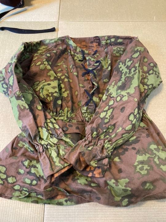 ドイツ軍 武装親衛隊 迷彩スモック WWII ドイツ軍 親衛隊 迷彩スモッグ