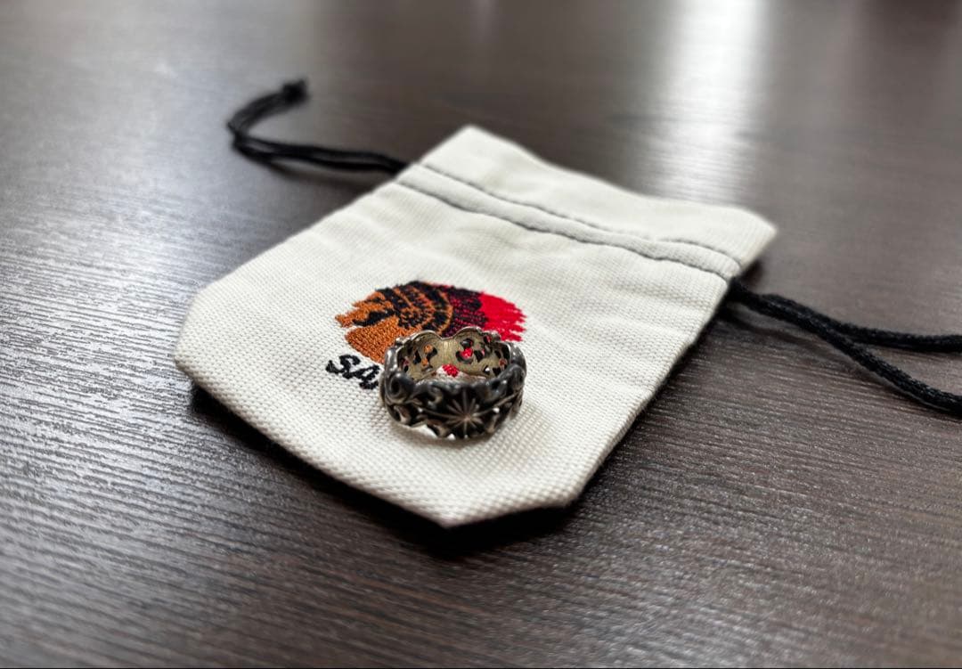 サード　SAAD リング　9号　巾着ポーチ付き　4点セット