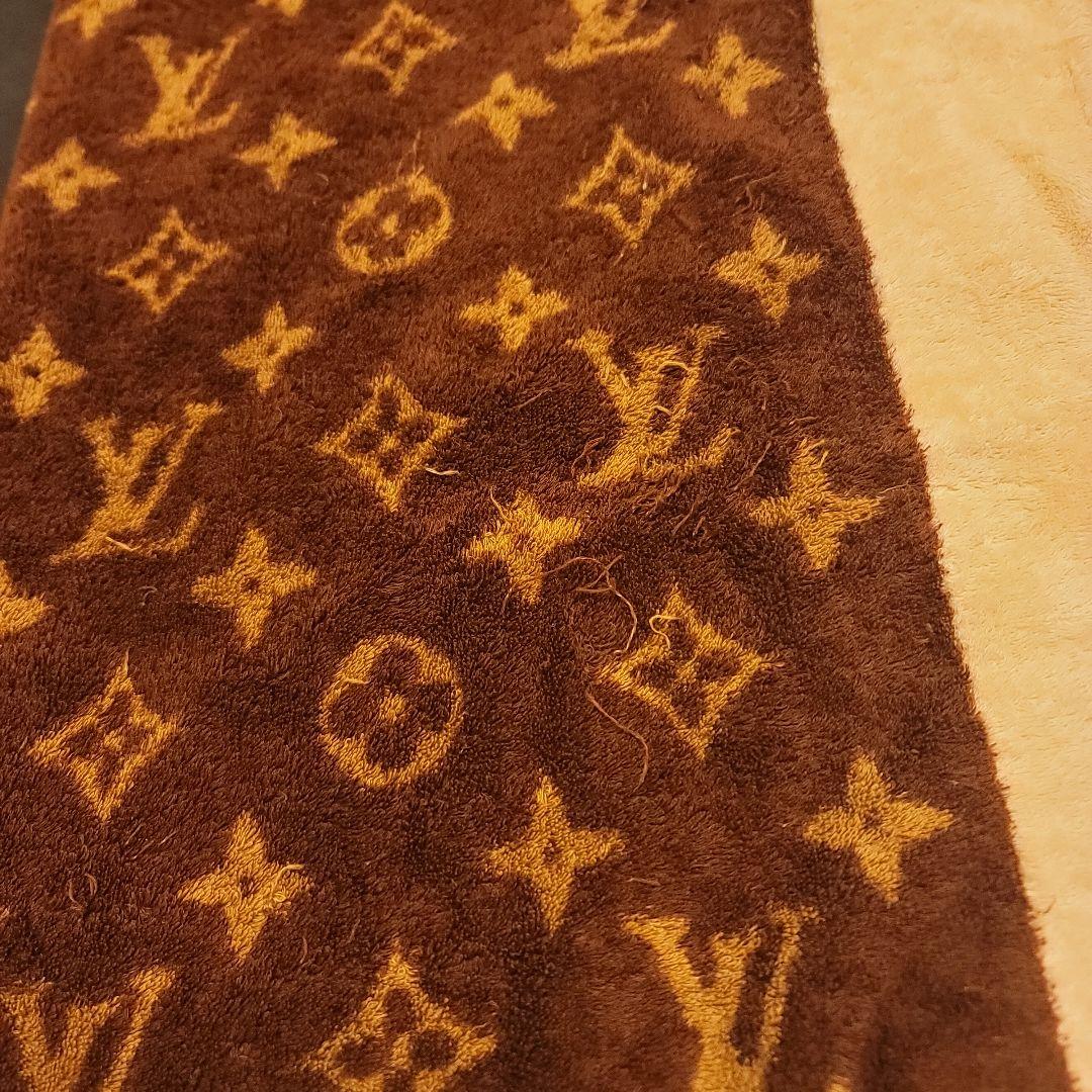 ルイ・ヴィトン モノグラム バスタオル タオル ブラウン