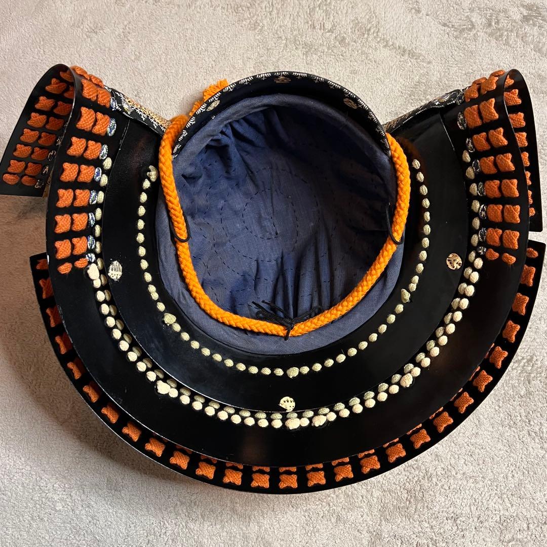 【希少•未着用】萌黄色（緑）縅糸 鉄地黒胴当世具足 【甲冑 等身大】 鎧 一式