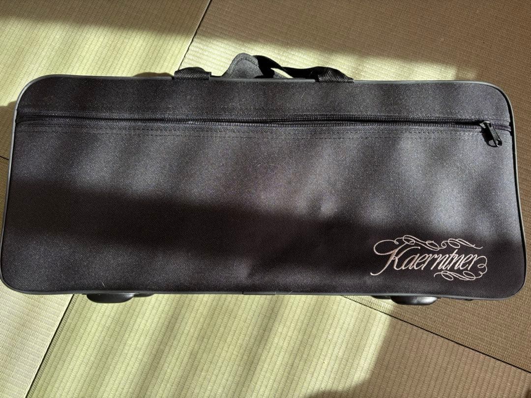 ブラックトランペット ケース付き