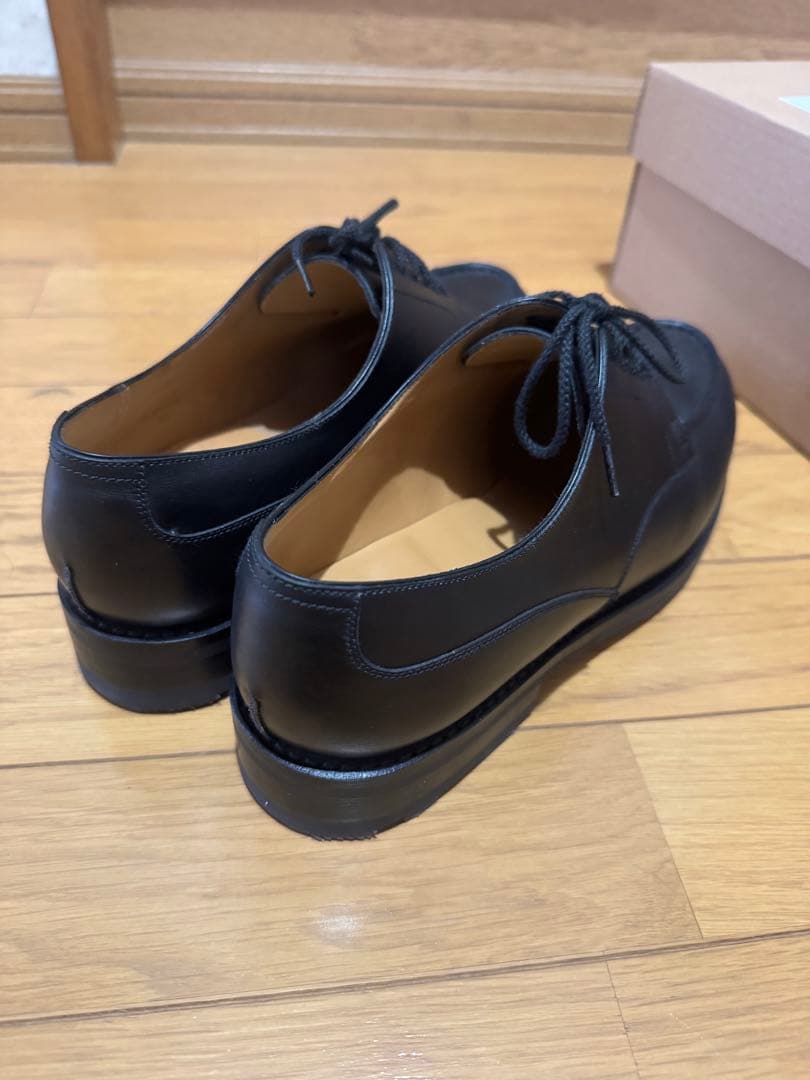 J.M. WESTON ブラックレザー ドレスシューズ