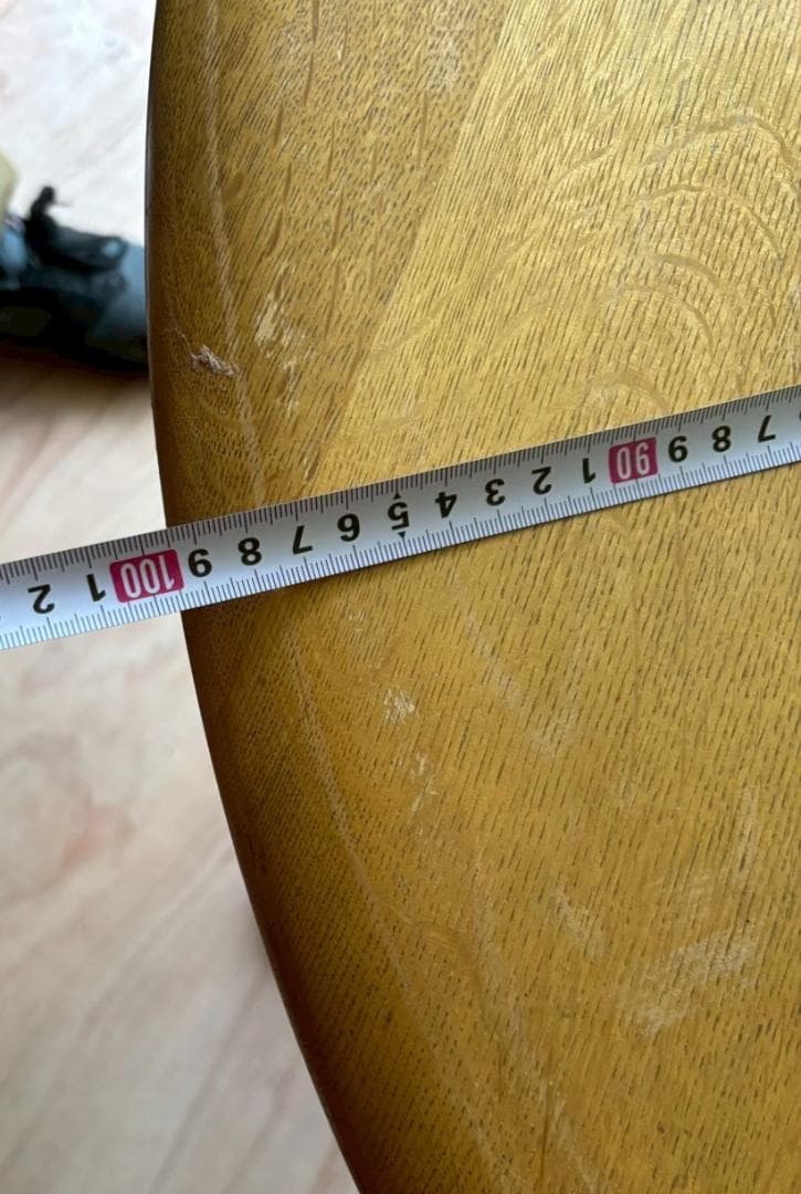 ②飛騨産業　キツツキ　円形テーブル　ダイニングテーブル　ヴィンテージ　インテリア