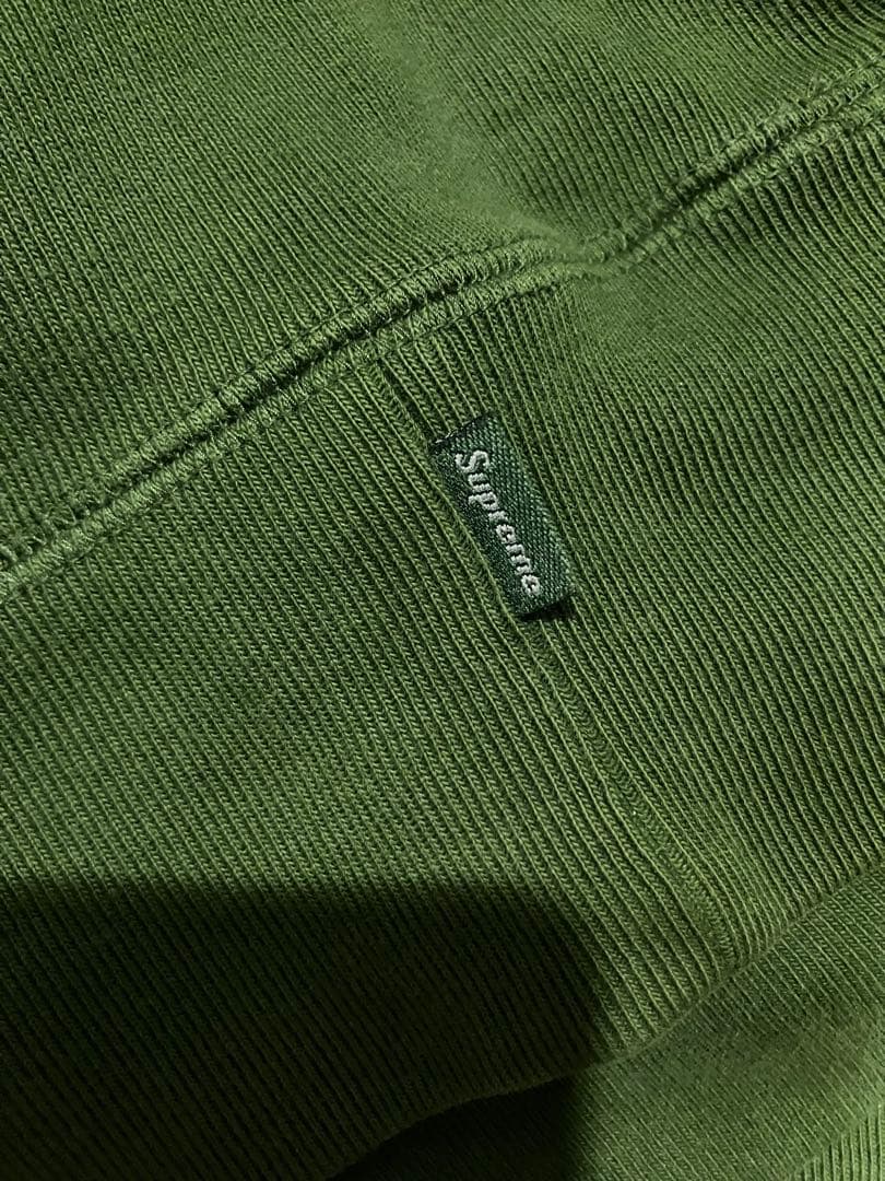Supreme オリーブグリーン パーカー