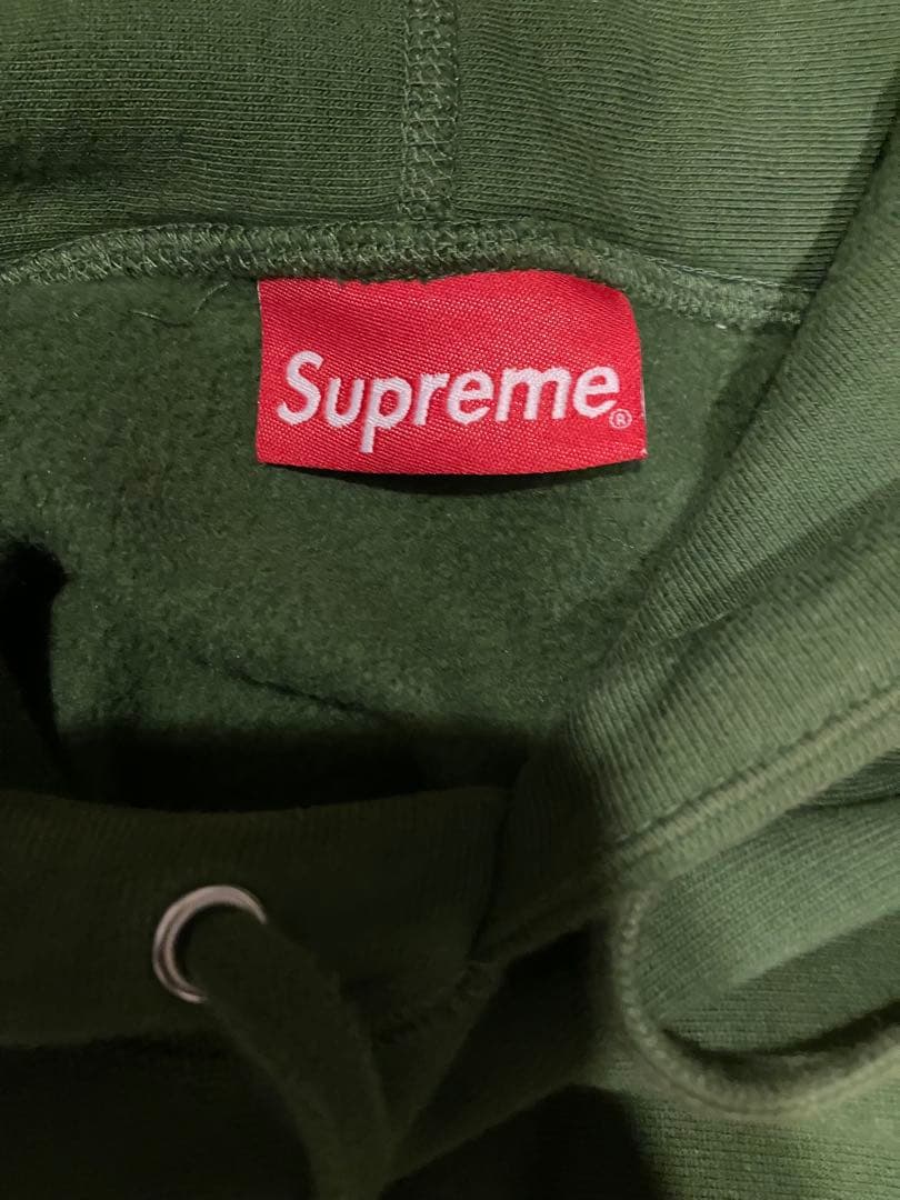 Supreme オリーブグリーン パーカー
