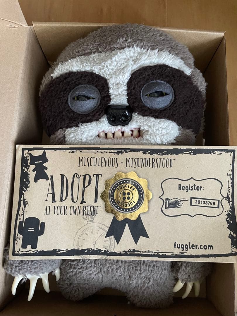 【超激レア】初期ファグラー　ナマケモノ　30cm