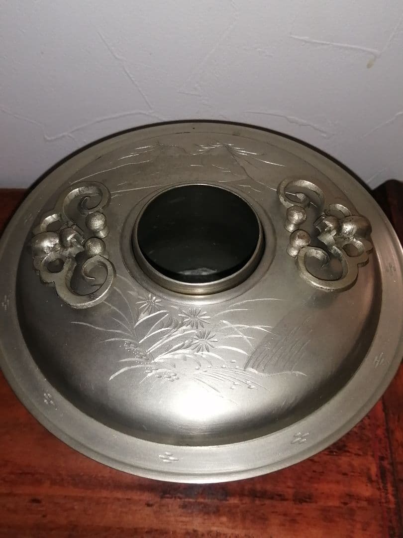 朝鮮 宮廷料理 神仙炉 朝鮮美術 蝙蝠手 シンソルロ 火鍋 錫 彫金