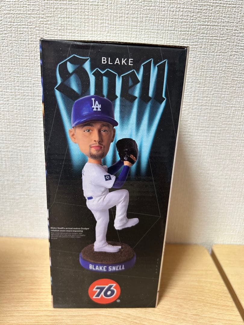 6/16ドジャースタジアム限定配布 ブレイク・スネル投手ボブルヘッド