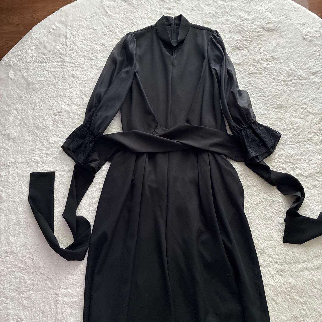 新品✨ルイルエブティック 大きいサイズ 3L シアースリーブ パンツドレス