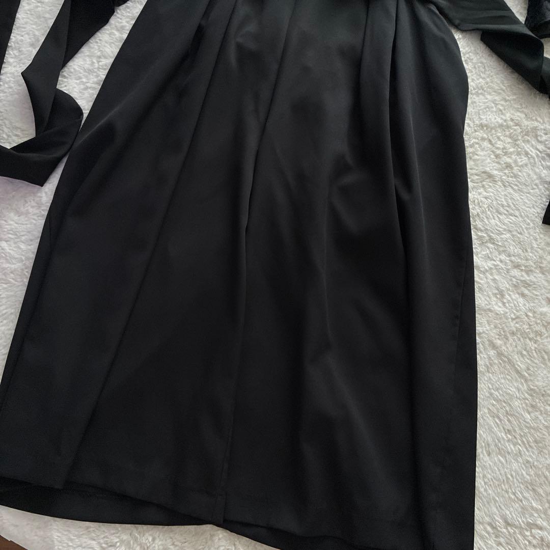 新品✨ルイルエブティック 大きいサイズ 3L シアースリーブ パンツドレス