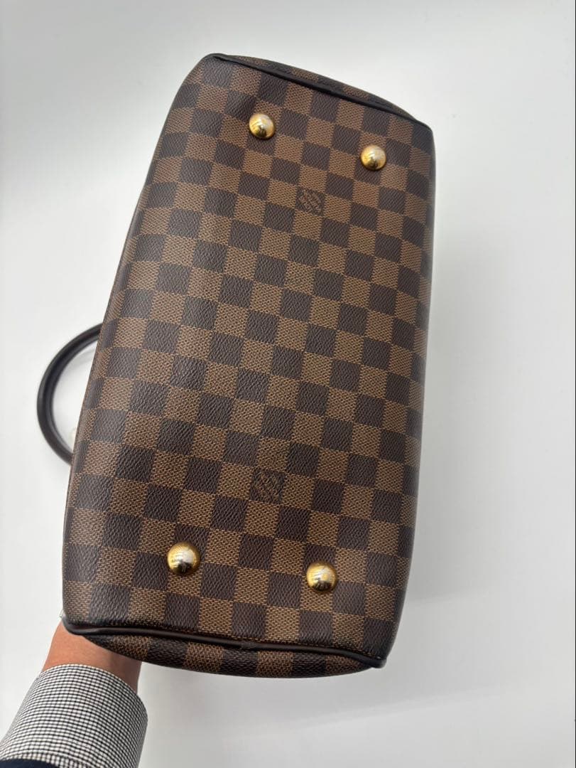 鑑定済 LOUIS VUITTON ルイヴィトン ダミエドゥオモ N60008