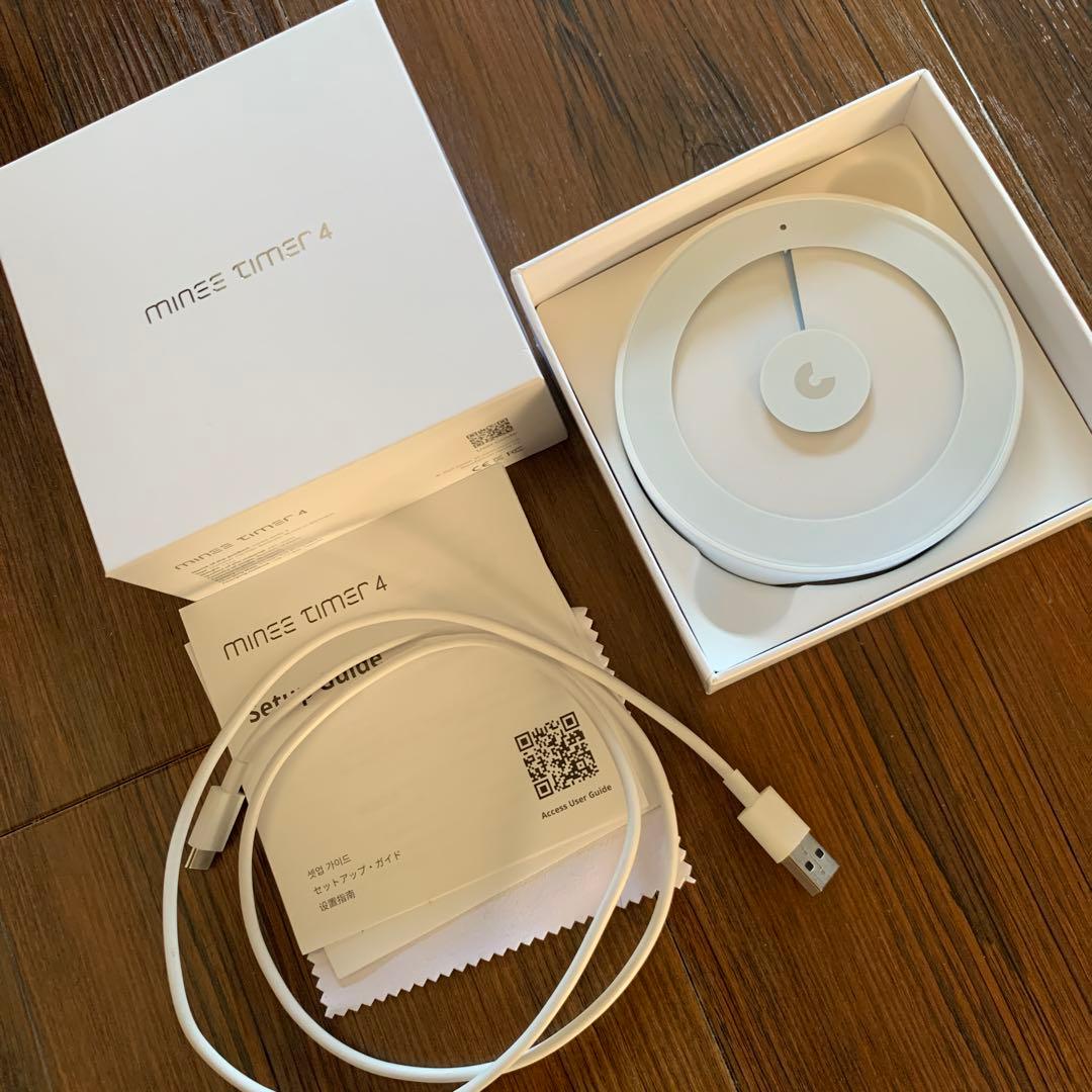 最新】マイニータイマー 4 minee timer 4 パステルマリン タイマー