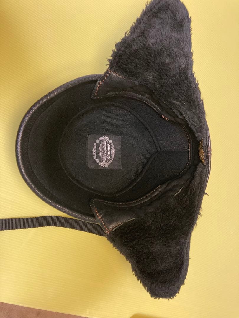 tt&co　旧型　リブジョッキー　本革イヤーマフ 刻印リベット　ハーレー