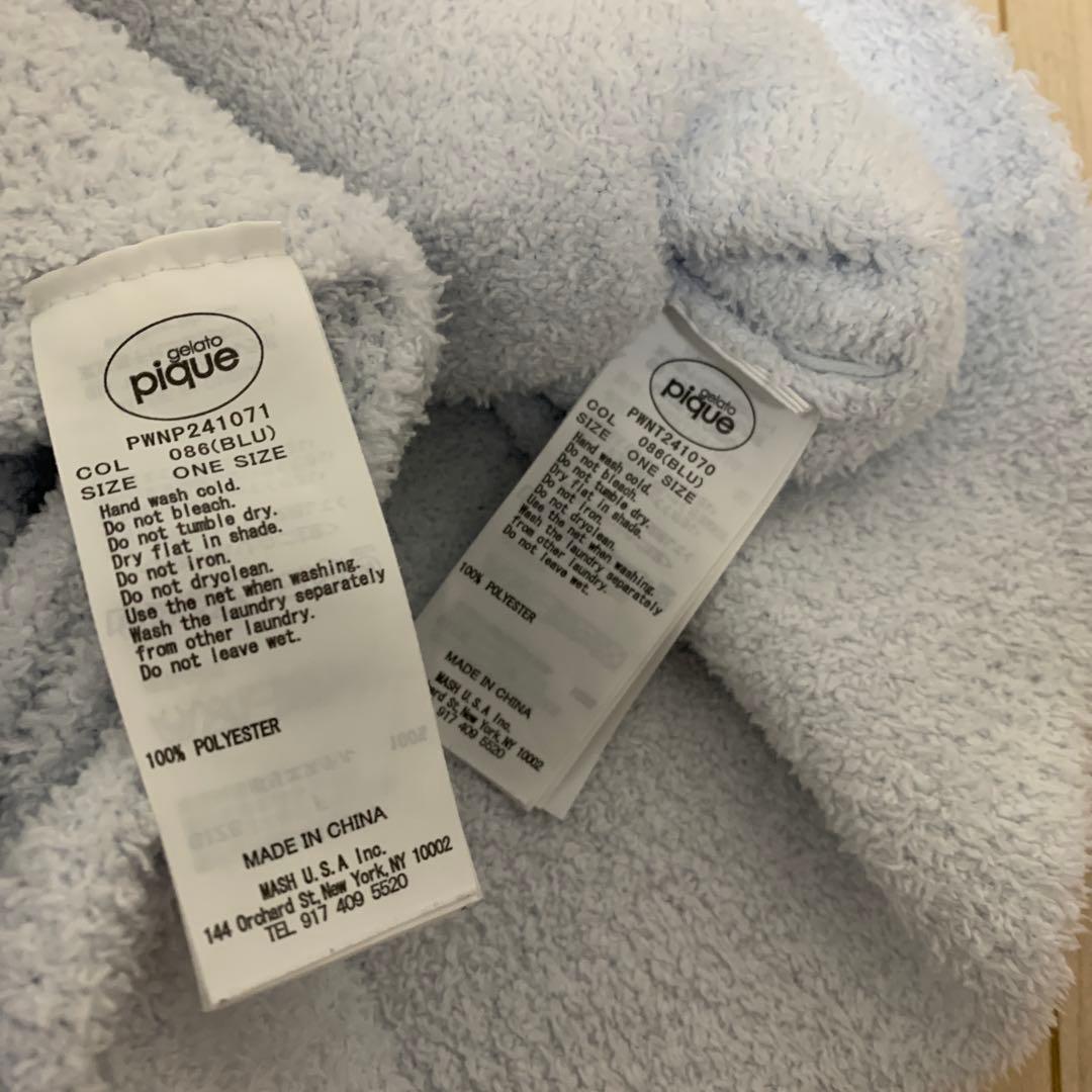 ジェラートピケ スリープドッグジャガードプルオーバー&ショートパンツ