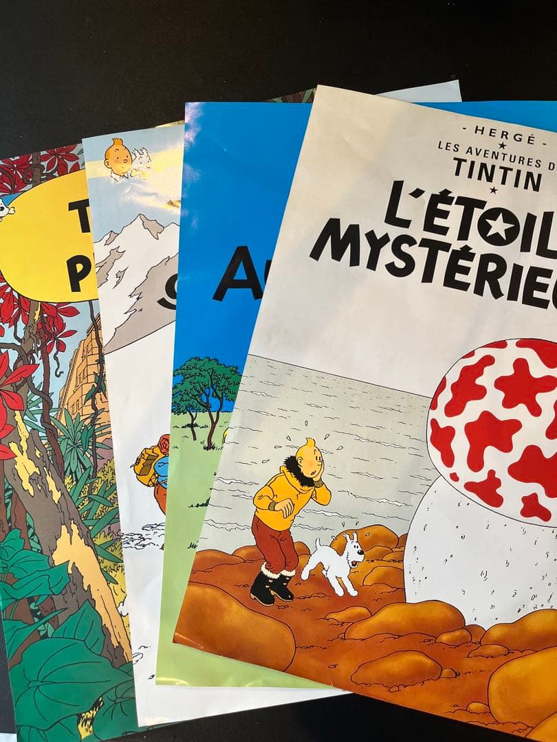 タンタンの冒険　ポスター　4枚セット タンタンの冒険 ポスター 4枚セット 2025年最新】Yahoo!オークション