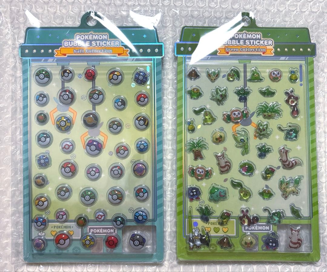 韓国 ポケモン pop up 3Dシール ボンボンドロップシール風 ステッカー