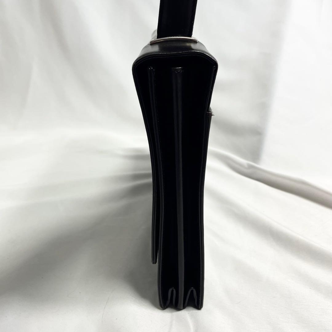 プラダ ロゴ レザー ハンド バッグ フラップ ワンハンドル　多機能　大容量