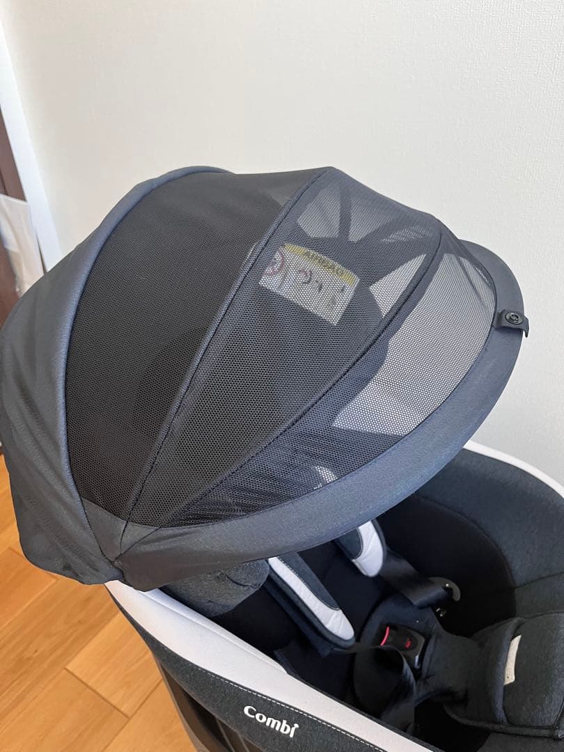 美品！Combi 回転式チャイルドシート ネイビー/グレー　JJ800