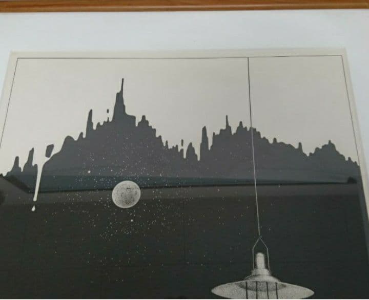 Tanaka 筆 エディション№ 71/100 額装 リトグラフ/絵画/版画/