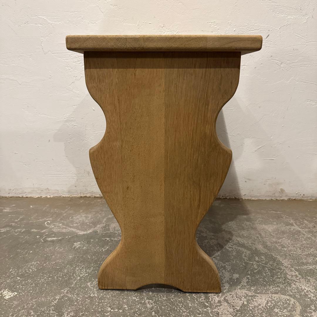 ヴィンテージ 木製サイドテーブル 剥離