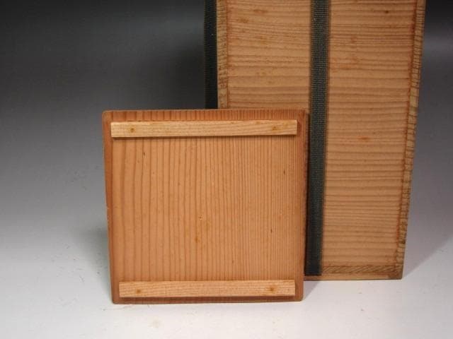 ☆ 北大路魯山人 織部 南蛮人 燭台☆x588