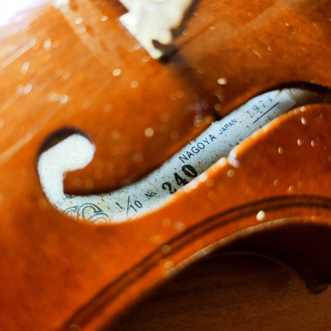 【良材良反響】スズキ No.240 1/10 バイオリン 1974