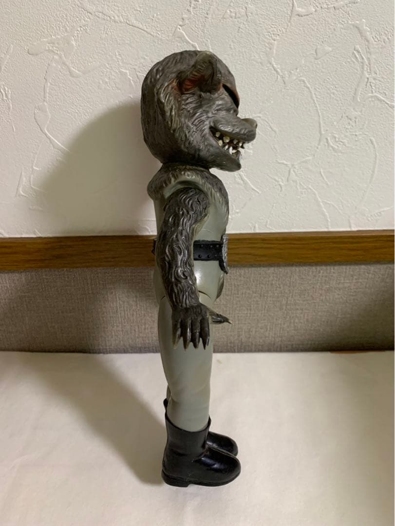 ⚠️レア・当時物　仮面ライダー　狼男　オオカミ男　旧バンダイ　スタンダードサイズ