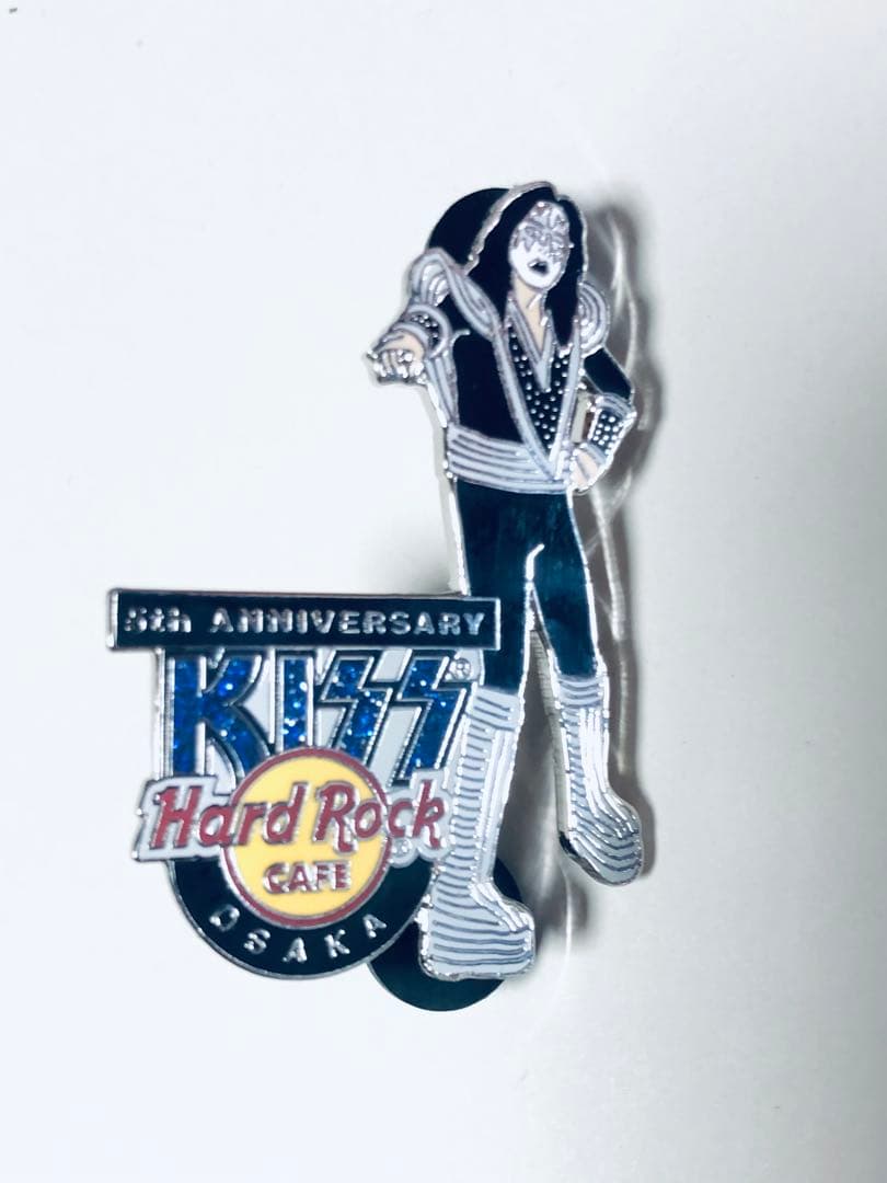ハードロックカフェ大阪5周年記念　キッスピンバッジセット　希少品