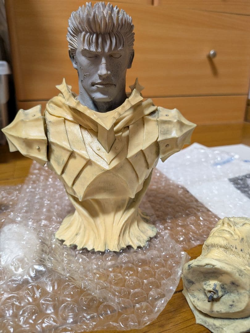 K*s様 HEADLONG ベルセルク　ガッツ胸像　ゾッド胸像