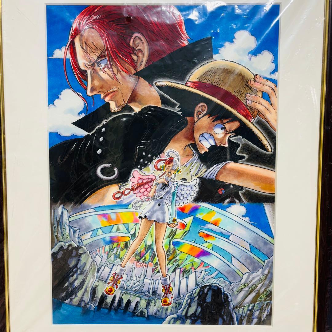 入手困難】ONE PIECE FILM RED 額装高精細複製原画 レア 入手困難】ONE