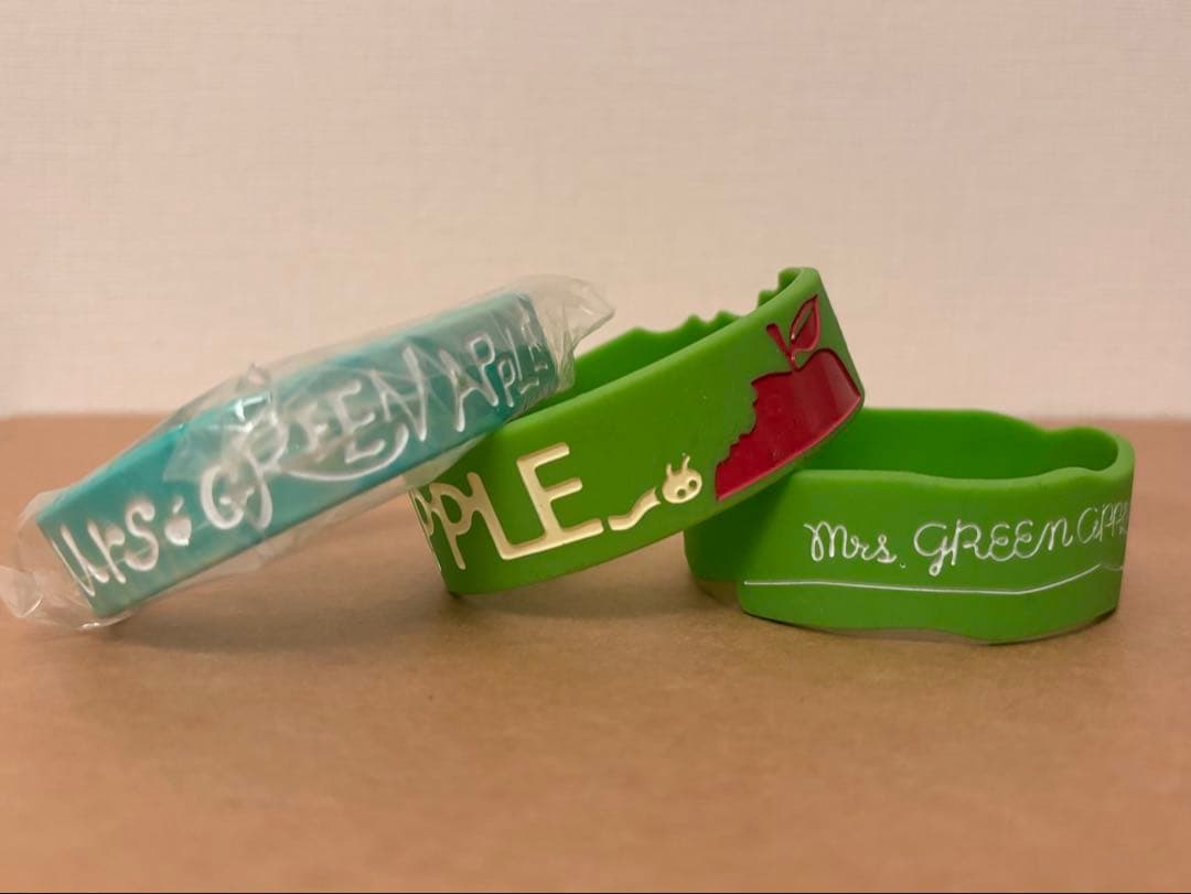 Mrs. GREEN APPLE ラバーバンド 3点セット