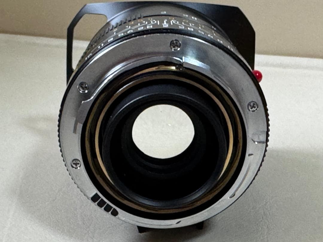 超美品 ライカ ズミクロンM f2/35mm ASPH. ブラック純正フィルター