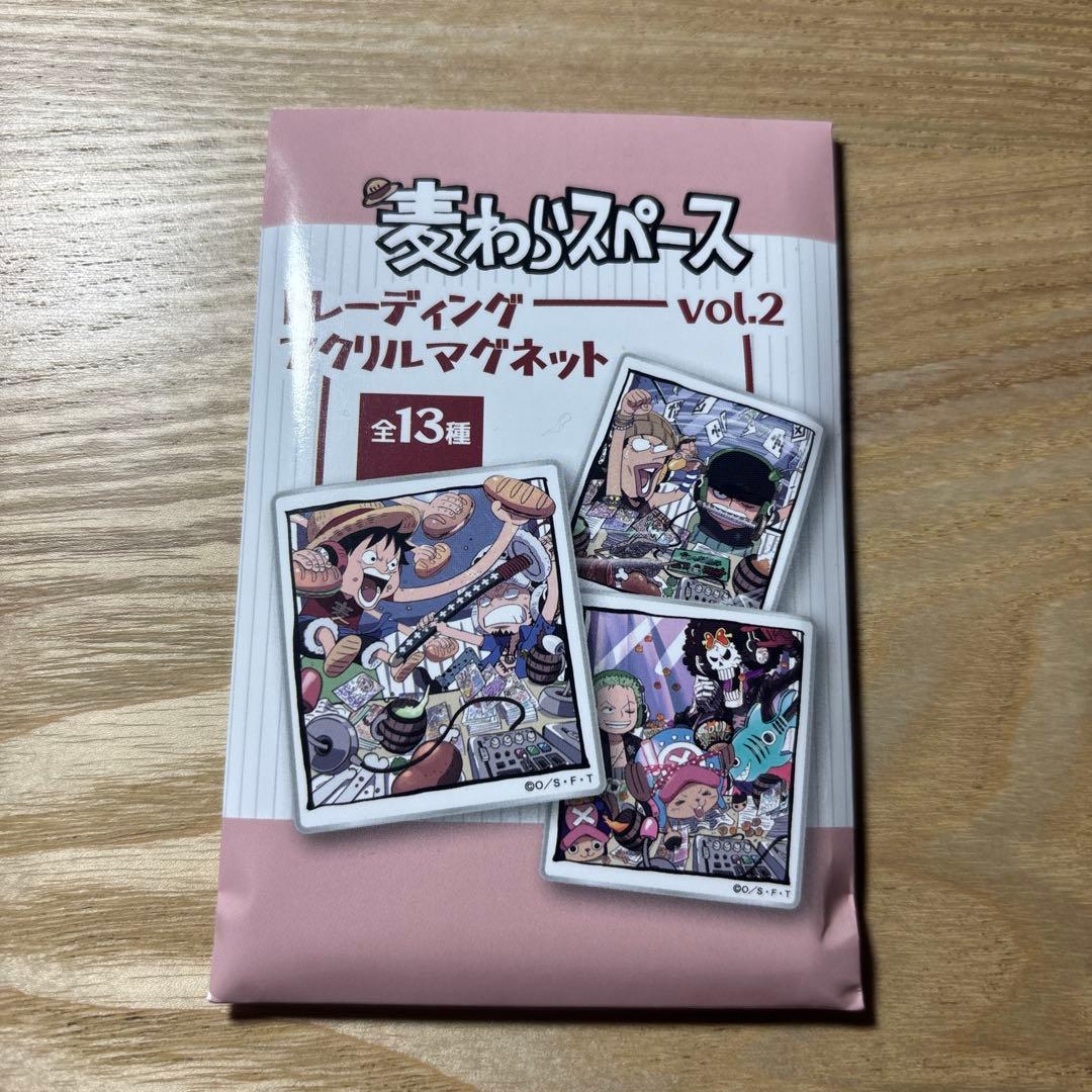ONE PIECE 麦わらスペーストレーディング10種アクリルマグネットvol2