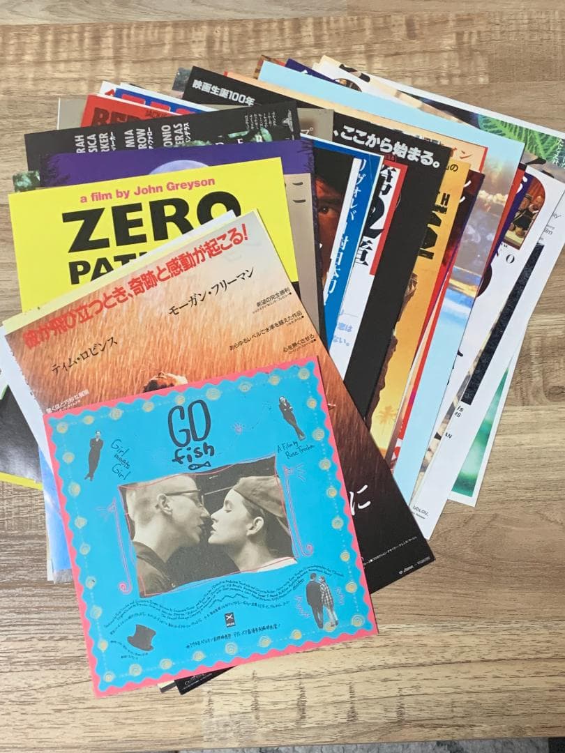 94、95、96年公開の映画・ビデオ・サントラチラシコレクション【120枚以上】