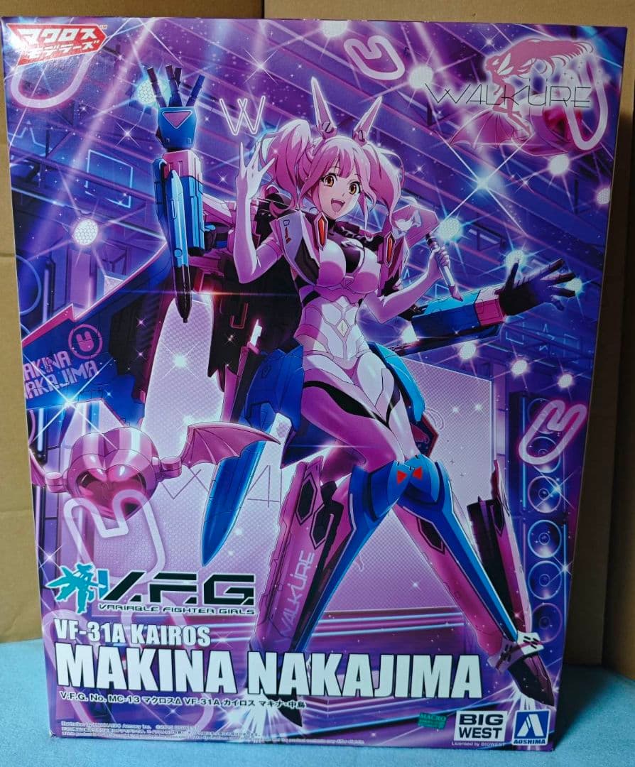 アオシマ VFG マクロスΔ ワルキューレ 5人セット