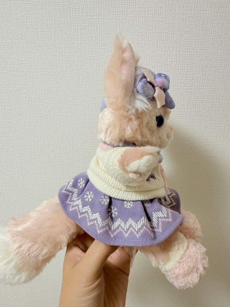 香港ディズニー　冬限定　リーナベル　ぬいぐるみSSSサイズ